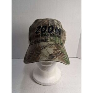 Zoom Bait Company Embroidered Camo Mesh Trucker Hat Adjustable Snapback